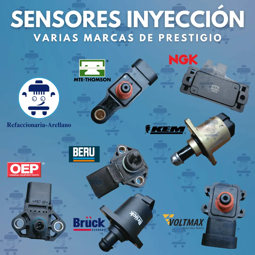 Sensores inyección varias marcas